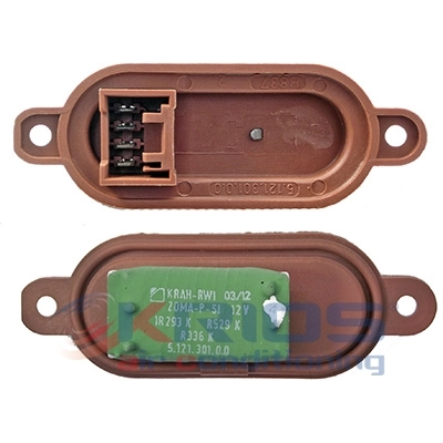 Resistor, interior blower